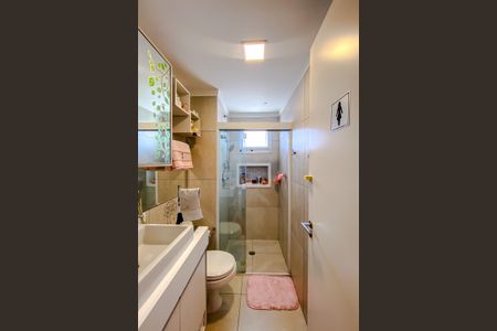 Apartamento à venda com 155m², 3 quartos e 4 vagasBanheiro da Suíte 3