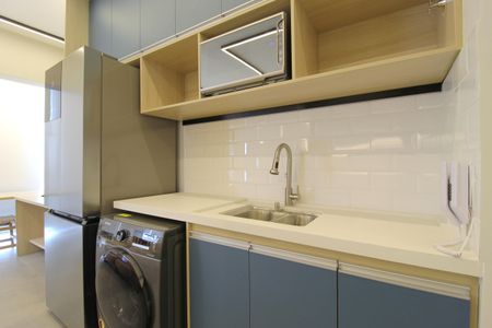 Cozinha de kitnet/studio para alugar com 1 quarto, 30m² em Vila Olímpia, São Paulo