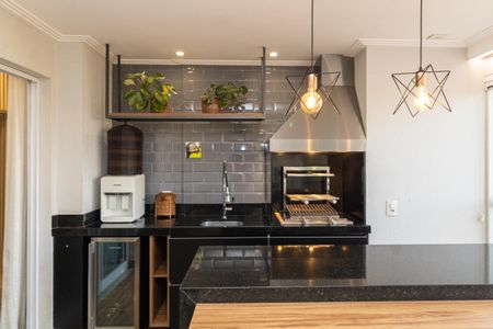 Varanda gourmet de apartamento à venda com 2 quartos, 78m² em Vila Leonor, São Paulo