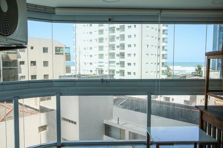 Varanda da Sala de apartamento para alugar com 2 quartos, 78m² em Vila Caiçara, Praia Grande