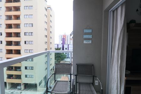 Varanda de apartamento para alugar com 2 quartos, 59m² em Vila Julia, Guarujá