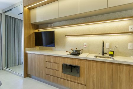 Studio de kitnet/studio para alugar com 1 quarto, 24m² em Vila Nova Conceição, São Paulo