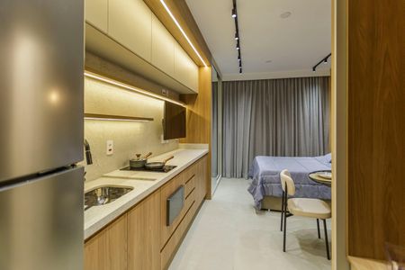 Studio para alugar com 24m², 1 quarto e sem vagaStudio