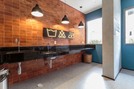 Studio para alugar com 24m², 1 quarto e sem vagaLavanderia