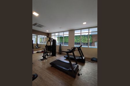 Apartamento à venda com 35m², 1 quarto e 1 vaga Apartamento à venda com 35m², 1 quarto e 1 vagaÁrea comum - Academia