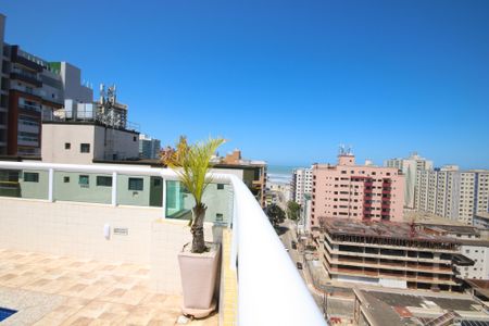Área comum - Piscina de apartamento para alugar com 1 quarto, 55m² em Guilhermina, Praia Grande