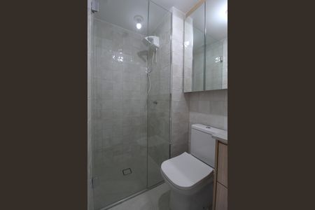 Apartamento para alugar com 27m², 1 quarto e sem vagaBanheiro da Suíte