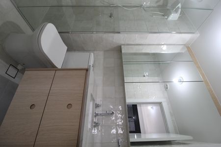 Apartamento para alugar com 27m², 1 quarto e sem vagaBanheiro da Suíte