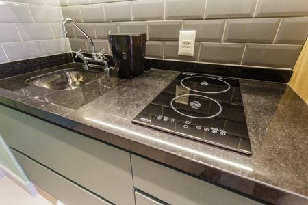 Studio para alugar com 27m², 1 quarto e sem vagaCozinha