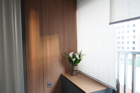 Sacada do Studio de kitnet/studio para alugar com 1 quarto, 25m² em Vila Regente Feijó, São Paulo