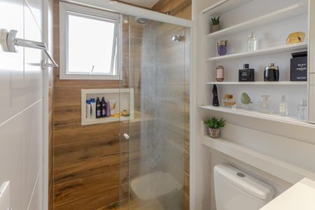 Apartamento à venda com 65m², 2 quartos e 2 vagasBanheiro da Suíte