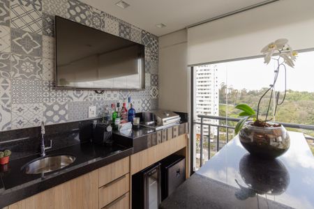 Apartamento à venda com 65m², 2 quartos e 2 vagasVaranda gourmet