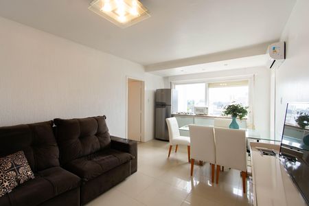 Sala de apartamento para alugar com 3 quartos, 68m² em Centro, Canoas