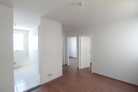 Sala de apartamento para alugar com 2 quartos, 49m² em Centro, Ribeirão das Neves
