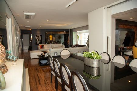 Sala de Jantar de apartamento à venda com 4 quartos, 385m² em Campo Belo, São Paulo