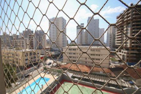 Vista da Sala de apartamento para alugar com 1 quarto, 63m² em Aviação, Praia Grande