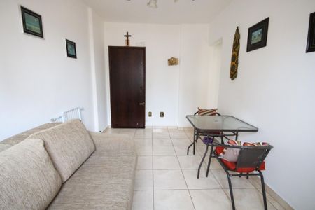 Sala de apartamento para alugar com 1 quarto, 63m² em Aviação, Praia Grande