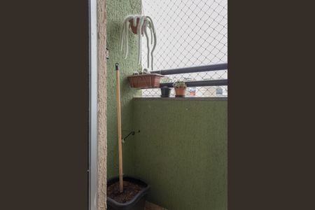 Varanda da Sala de apartamento à venda com 2 quartos, 53m² em Santa Terezinha, São Bernardo do Campo