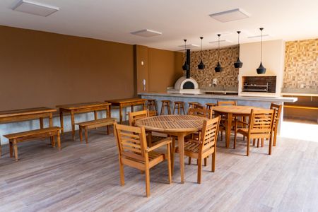 Apartamento para alugar com 60m², 2 quartos e 1 vaga Apartamento para alugar com 60m², 2 quartos e 1 vagaÁrea comum - Churrasqueira
