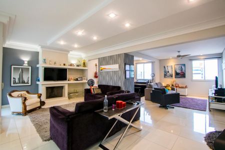 Sala de apartamento para alugar com 4 quartos, 330m² em Jardim, Santo André