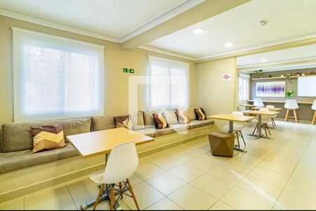 Apartamento à venda com 32m², 2 quartos e sem vagaÁrea comum - Salão de festas