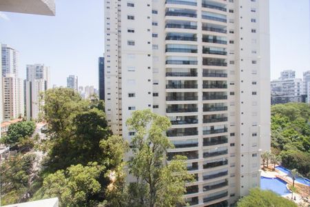Vista Sala de apartamento para alugar com 1 quarto, 35m² em Cidade Monções, São Paulo