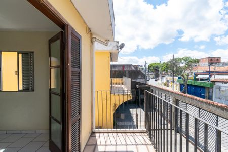 Sacada do Quarto 1 de casa para alugar com 2 quartos, 120m² em Americanópolis, São Paulo