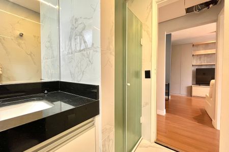 Apartamento à venda com 51m², 1 quarto e 1 vagaBanheiro