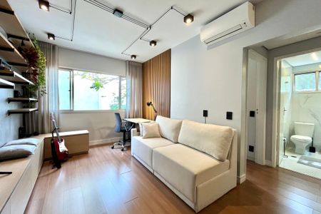 Sala de apartamento à venda com 1 quarto, 51m² em Vila Clementino, São Paulo