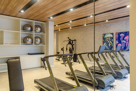 Studio para alugar com 27m², 1 quarto e sem vagaÁrea comum - Academia