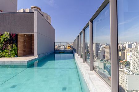 Studio para alugar com 27m², 1 quarto e sem vagaÁrea comum - Piscina