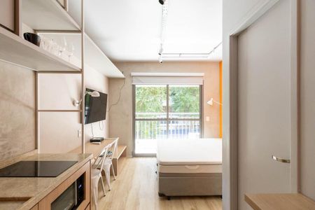 Studio para alugar com 27m², 1 quarto e sem vagaCozinha