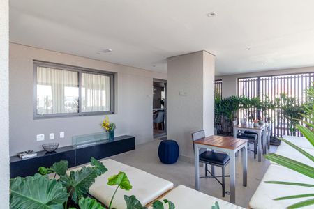 Studio para alugar com 27m², 1 quarto e sem vagaÁrea comum - Salão de festas