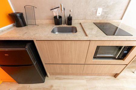 Studio para alugar com 27m², 1 quarto e sem vagaCozinha