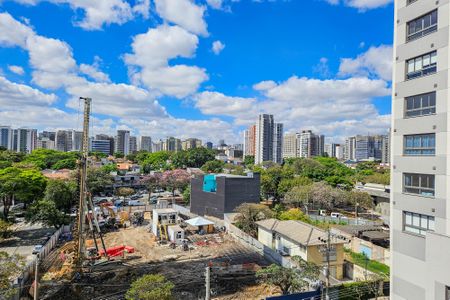 Vista da Varanda de apartamento para alugar com 2 quartos, 71m² em Brooklin, São Paulo