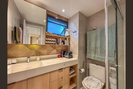 Apartamento à venda com 87m², 3 quartos e 1 vagaBanheiro Social