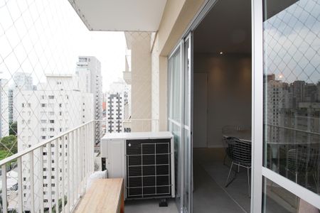 Varanda de apartamento à venda com 2 quartos, 90m² em Indianópolis, São Paulo