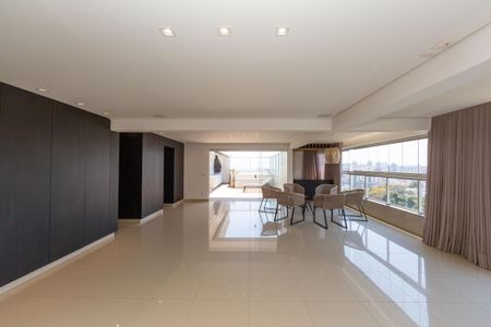 Sala de apartamento à venda com 4 quartos, 220m² em Buritis, Belo Horizonte
