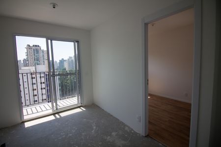 Sala de apartamento para alugar com 1 quarto, 30m² em Campo Belo, São Paulo