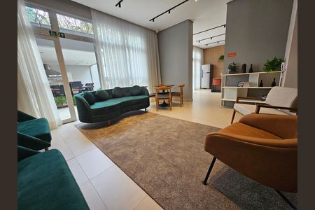 Apartamento para alugar com 28m², 1 quarto e sem vaga Apartamento para alugar com 28m², 1 quarto e sem vagaÁrea comum - Salão de festas