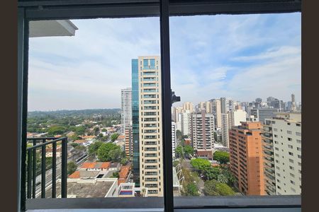 Vista da Suíte de apartamento para alugar com 1 quarto, 28m² em Campo Belo, São Paulo