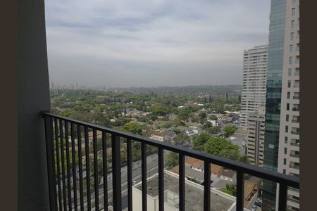 Apartamento para alugar com 28m², 1 quarto e sem vaga Apartamento para alugar com 28m², 1 quarto e sem vagaVista da Sacada
