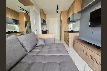 Sala de apartamento para alugar com 1 quarto, 28m² em Campo Belo, São Paulo
