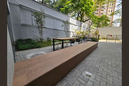 Área comum de apartamento para alugar com 1 quarto, 28m² em Campo Belo, São Paulo