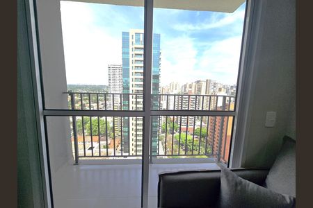 Sacada de apartamento para alugar com 1 quarto, 28m² em Campo Belo, São Paulo