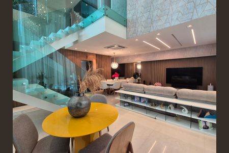 Sala de casa de condomínio à venda com 5 quartos, 426m² em Recreio dos Bandeirantes, Rio de Janeiro