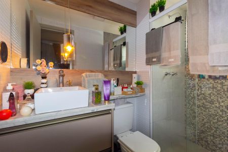 Apartamento à venda com 76m², 3 quartos e 1 vagaBanheiro da Suíte