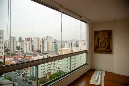 Varanda da Sala de apartamento para alugar com 4 quartos, 200m² em Campo Belo, São Paulo