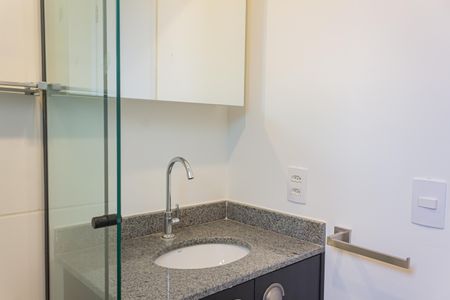 Apartamento para alugar com 27m², 1 quarto e sem vaga Apartamento para alugar com 27m², 1 quarto e sem vagaBanheiro Social