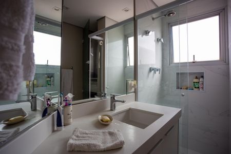 Apartamento à venda com 57m², 1 quarto e 1 vagaBanheiro